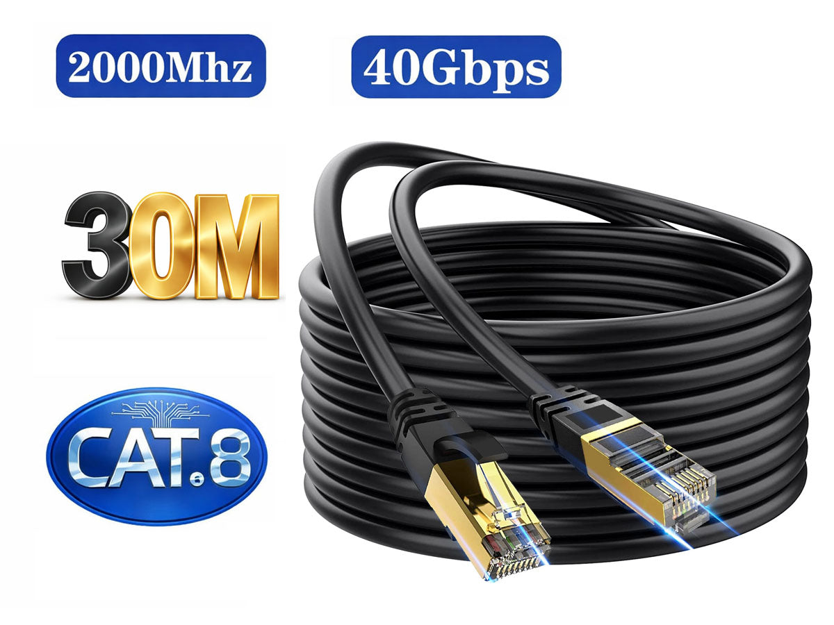 LAN Cable CAT8 Ethernet Cable 30m