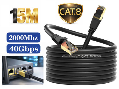 LAN Cable CAT8 Ethernet Cable 15m
