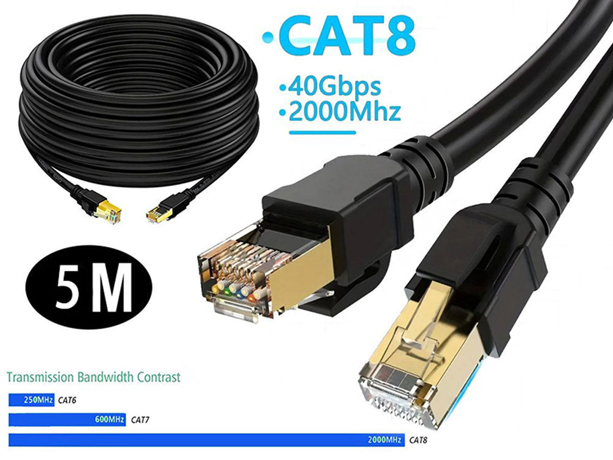 LAN Cable CAT8 Ethernet Cable 5m