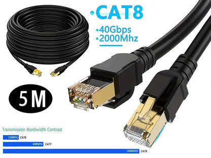 LAN Cable CAT8 Ethernet Cable 5m