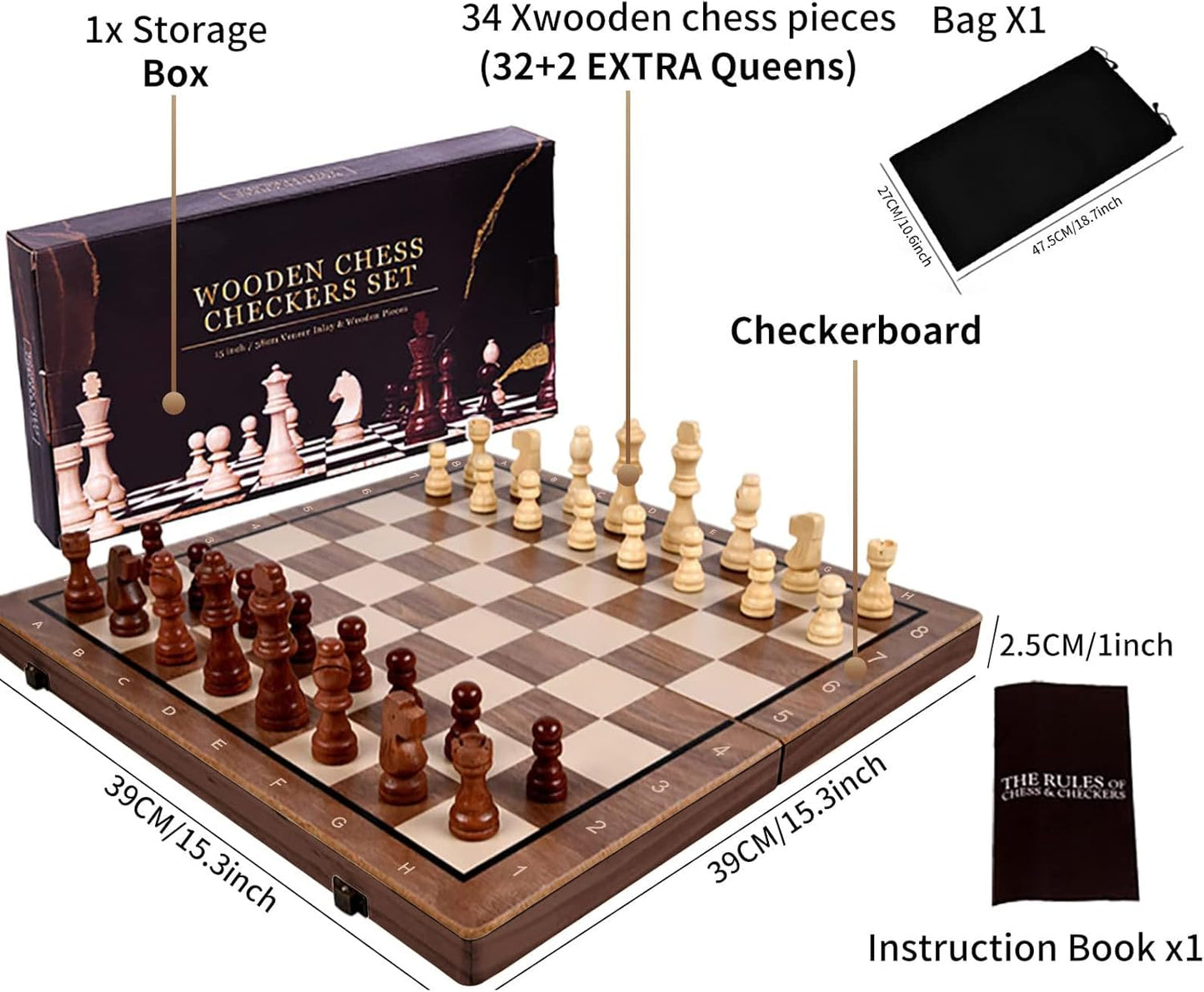 Chess Set - Wooden