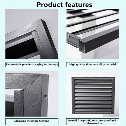 1000mm Outdoor Aluminium Air Conditioner Cover 100CM