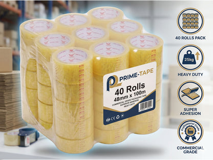 Packing Tape - 40 Rolls