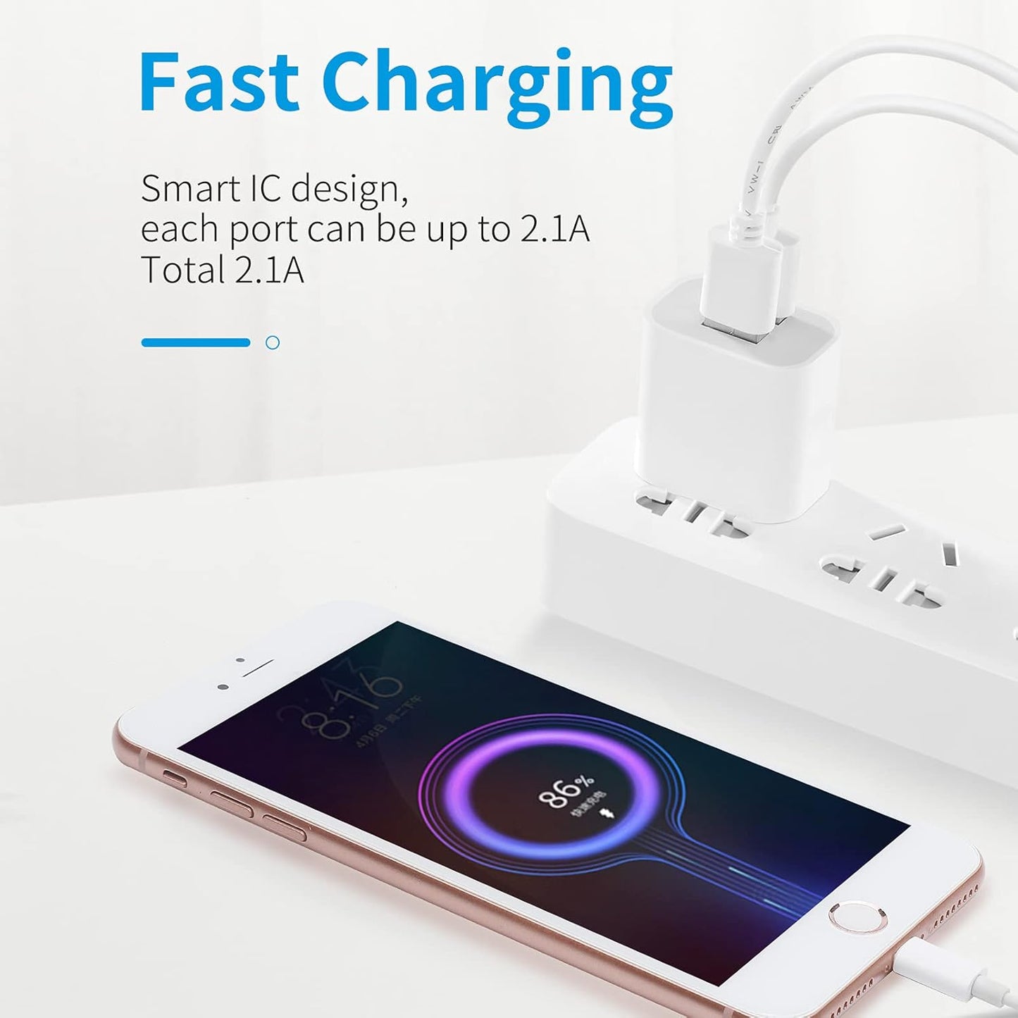 Samsung Charger Dual USB port wall charger