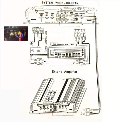Car Amplifier 4 Channels 3800W