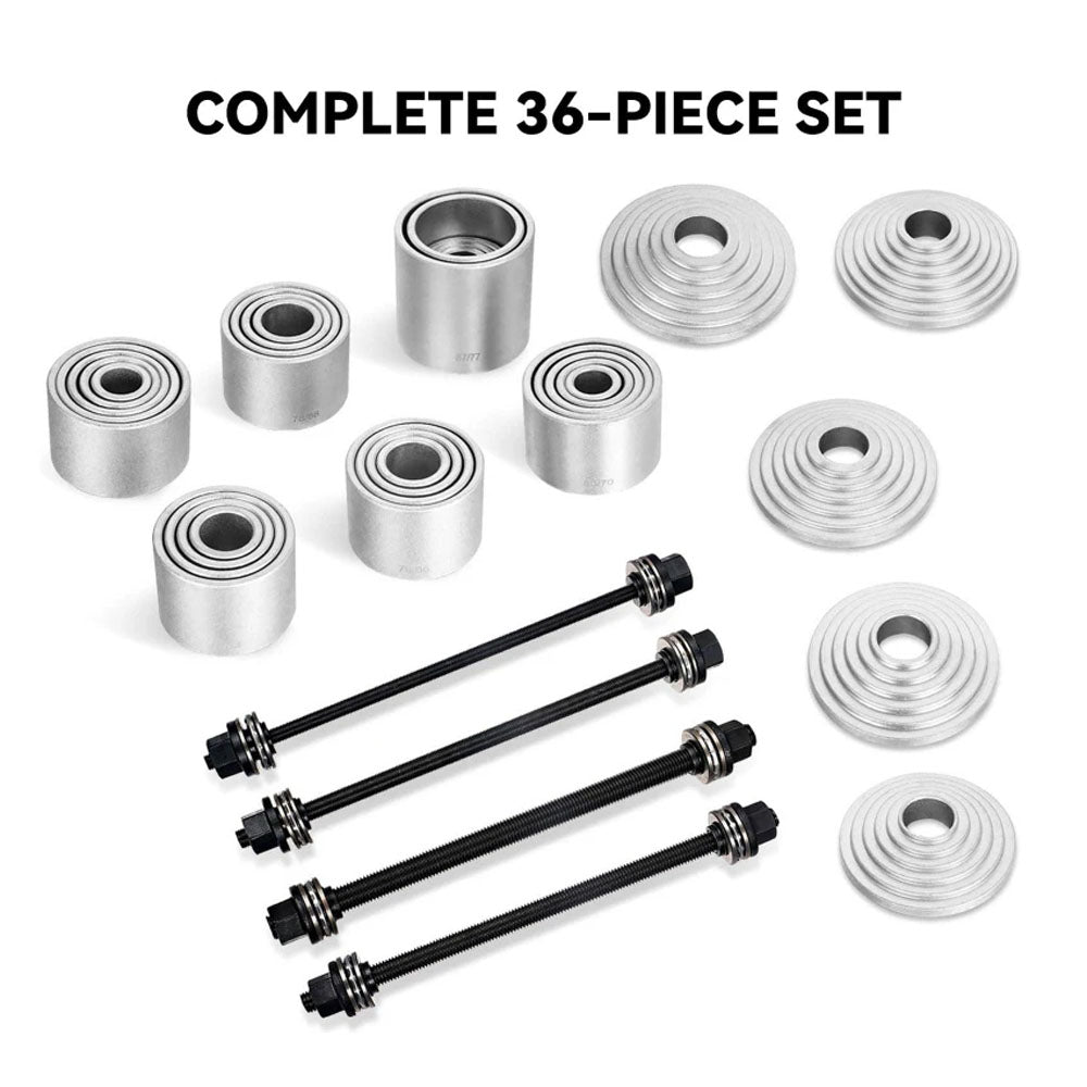36Pcs Press and Pull Sleeve Bush Removal and Installation Tool Kit