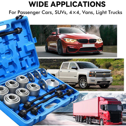 36Pcs Press and Pull Sleeve Bush Removal and Installation Tool Kit