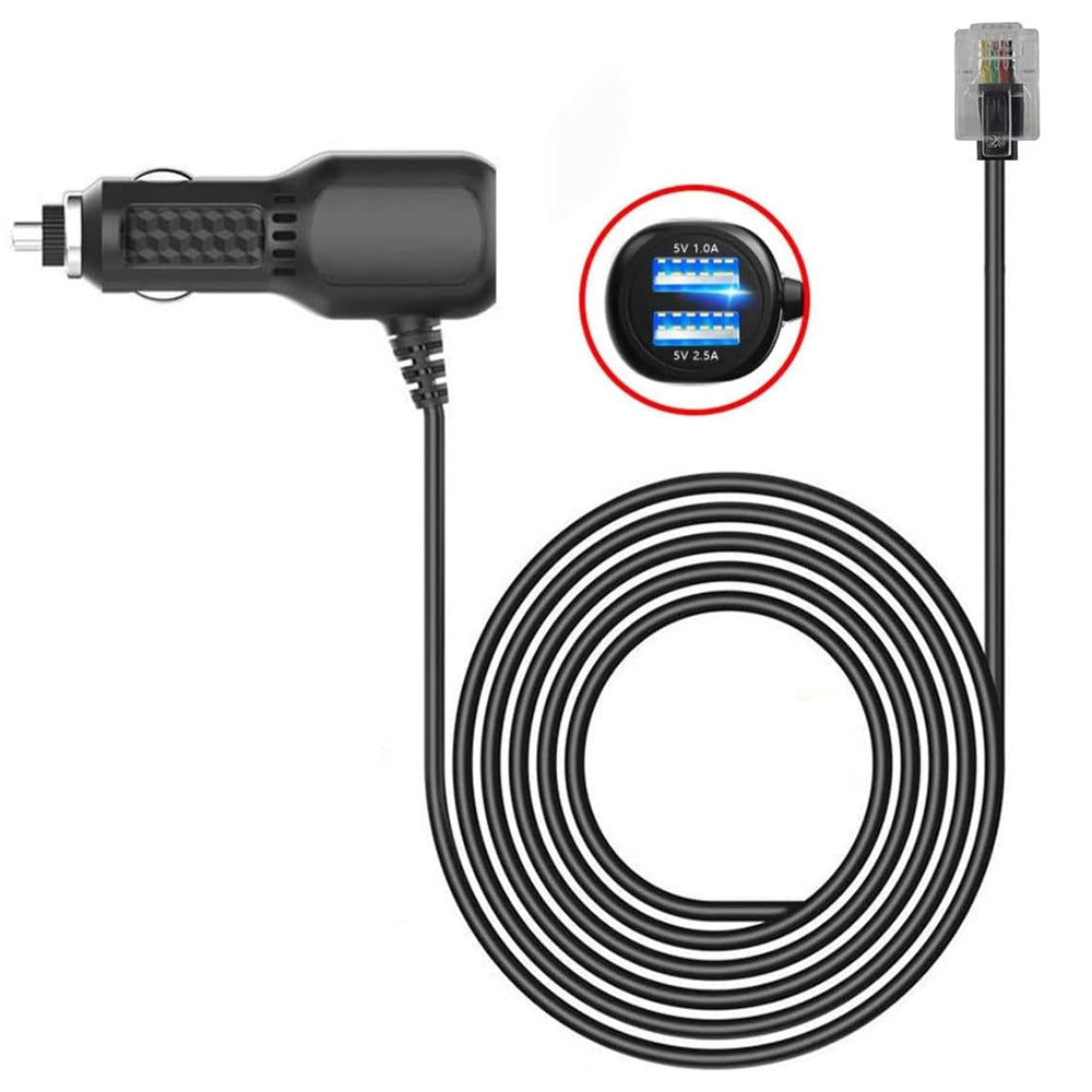 3.5M RJ11 Power Cable Cord for Uniden Escort Beltronics Valentine V1 Radar