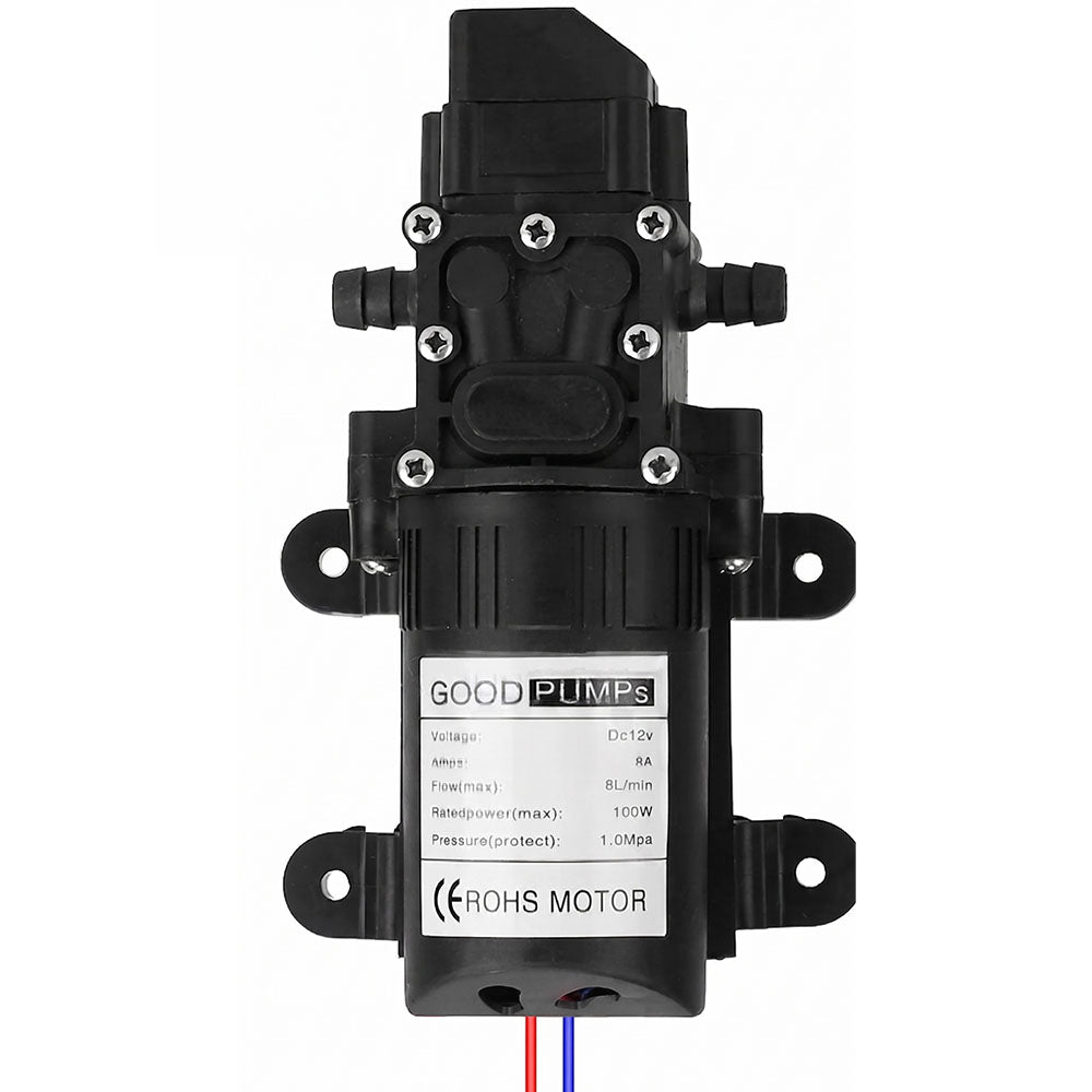 12V Water Pump 123 PSI High Pressure Caravan