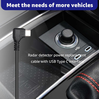 USB-C Radar Power Cable for Escort