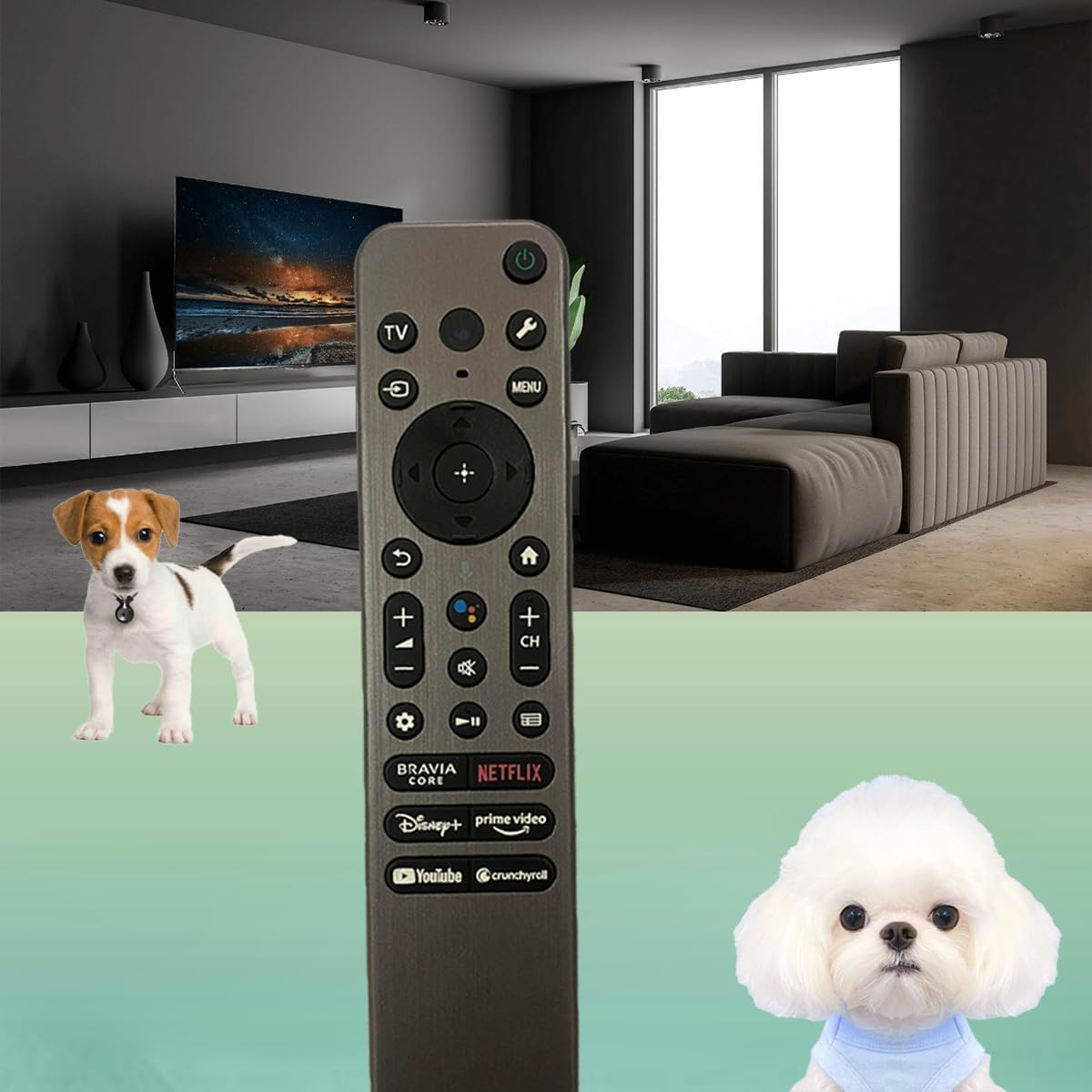 Replacement Sony TV Remote for Sony Bravia Smart TVs