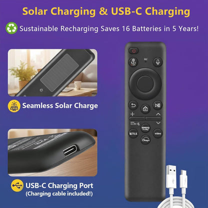Samsung TV Remote Solar Smart TV Remote Repalcement
