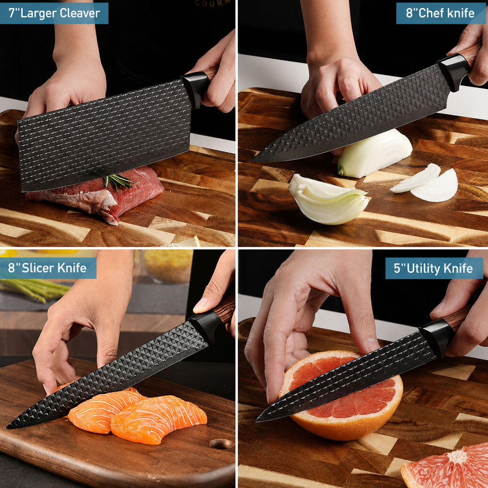 6pcs Professional Kitchen Knives Set Knife Set