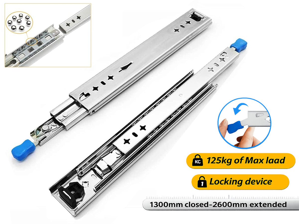 1300mm Drawer Slide Runners
