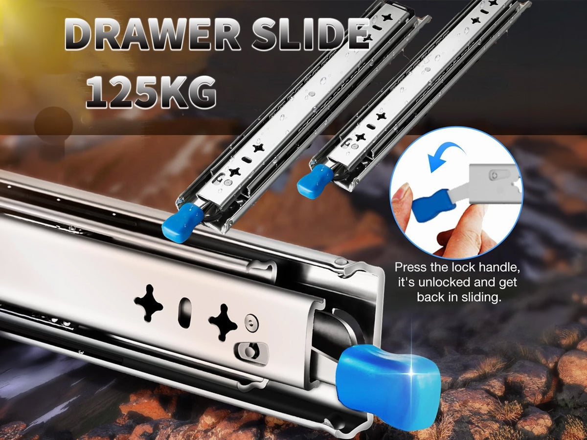 1300mm Drawer Slide Runners