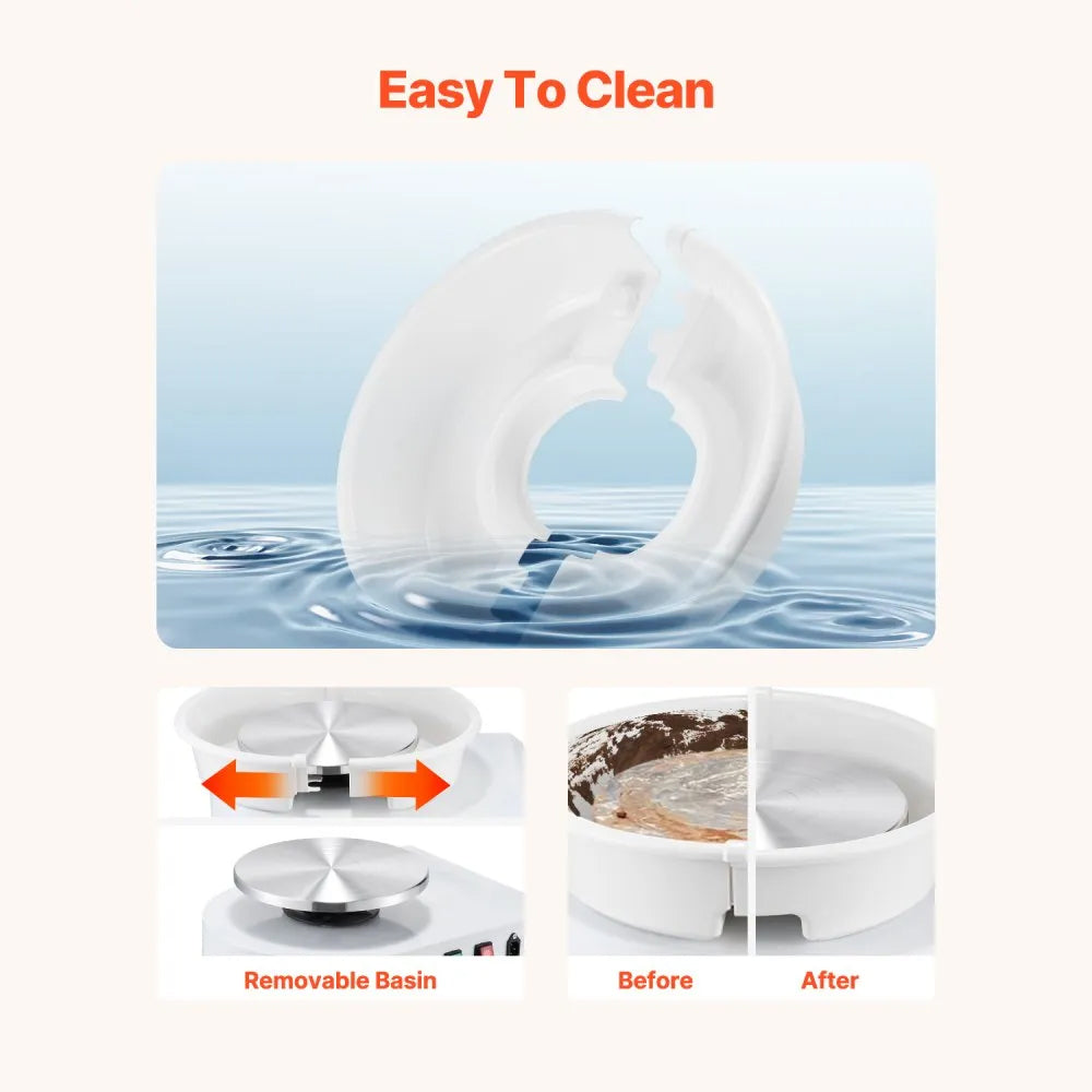 Electric Pottery Wheel Machine