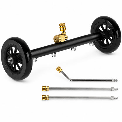 Power Washer Surface Cleaner 4 Nozzle 4000 PSI Undercarriage Tool