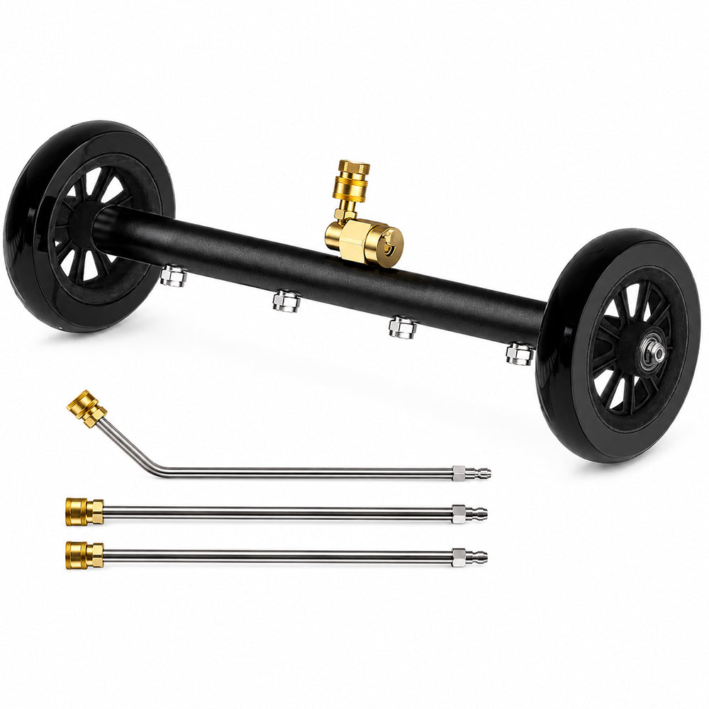 Power Washer Surface Cleaner 4 Nozzle 4000 PSI Undercarriage Tool