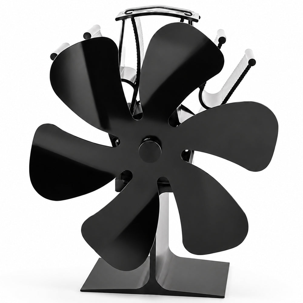 Heat Powered Stove Fireplace Fan