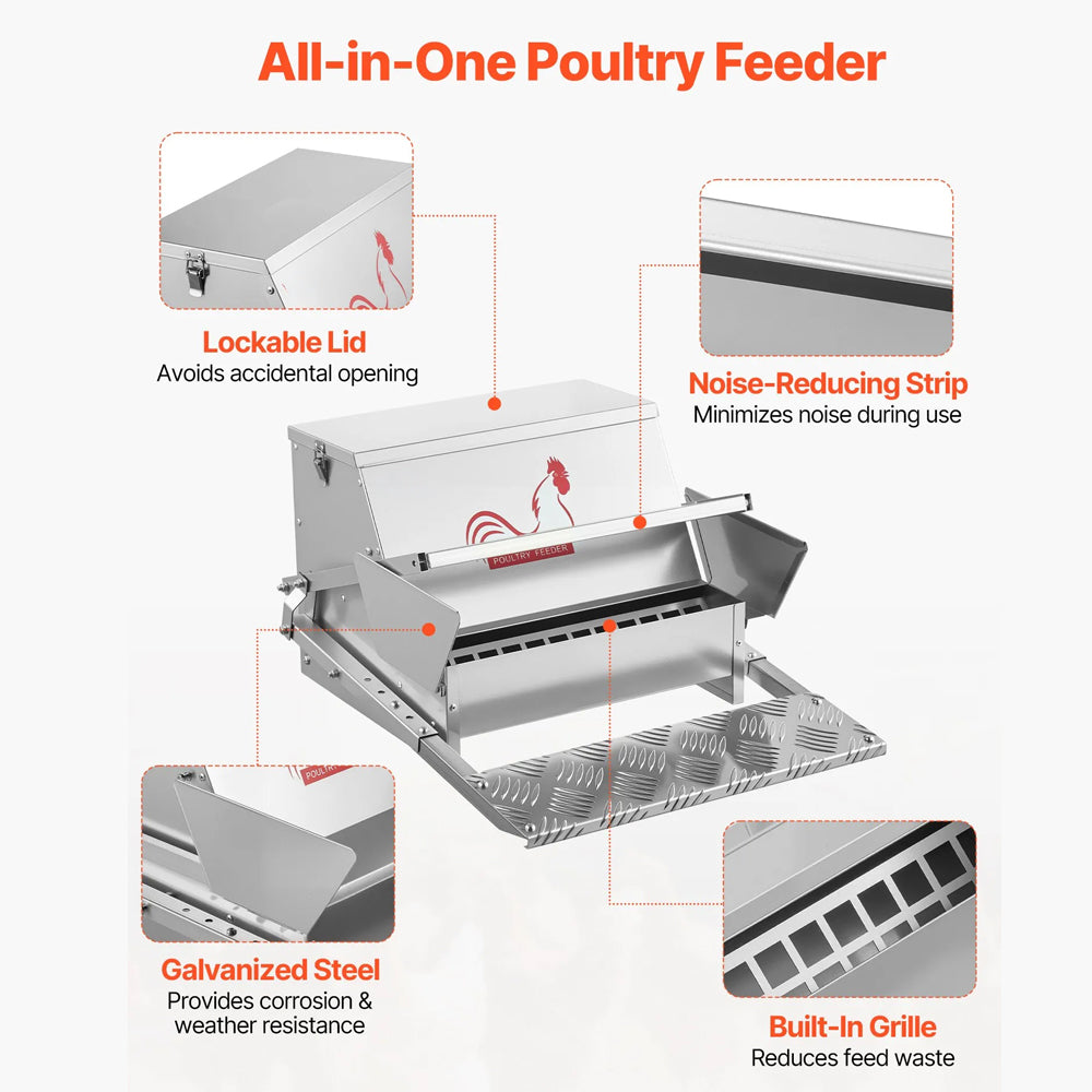Automatic Chicken Feeder 20L
