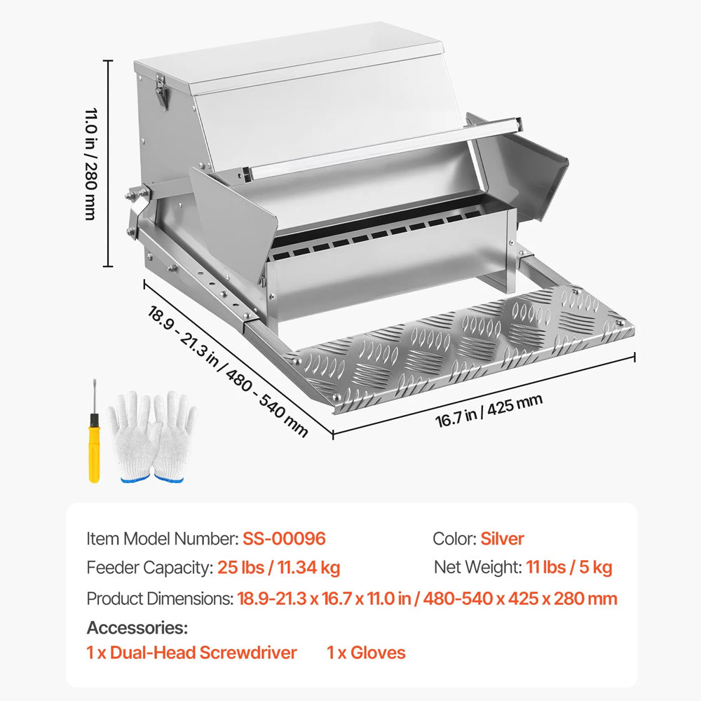 Automatic Chicken Feeder 20L