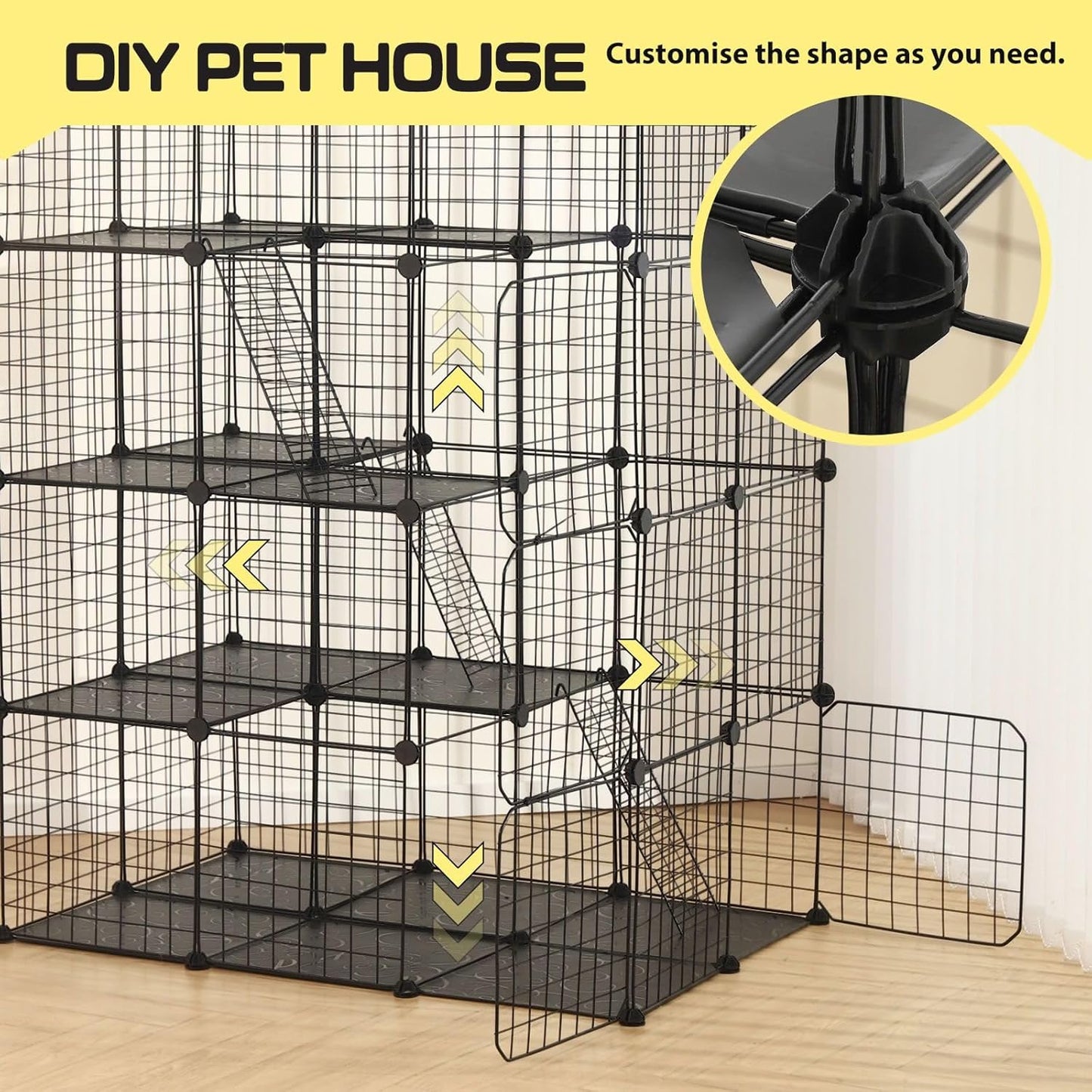 Cat Cage Enclosure Crate