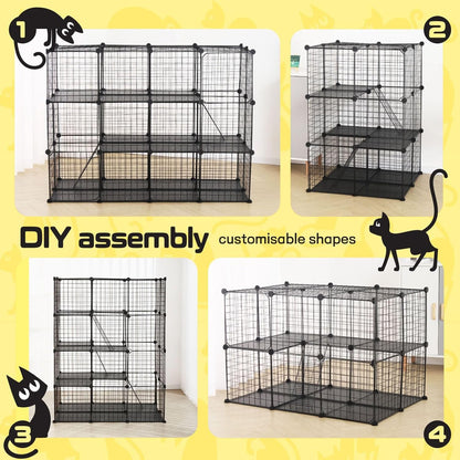 Cat Cage Enclosure Crate