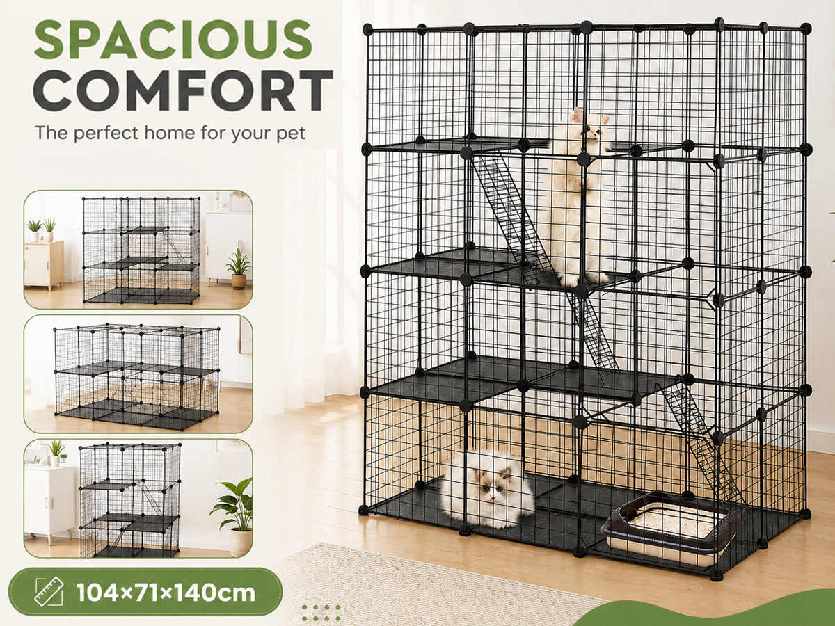 Cat Cage Enclosure Crate