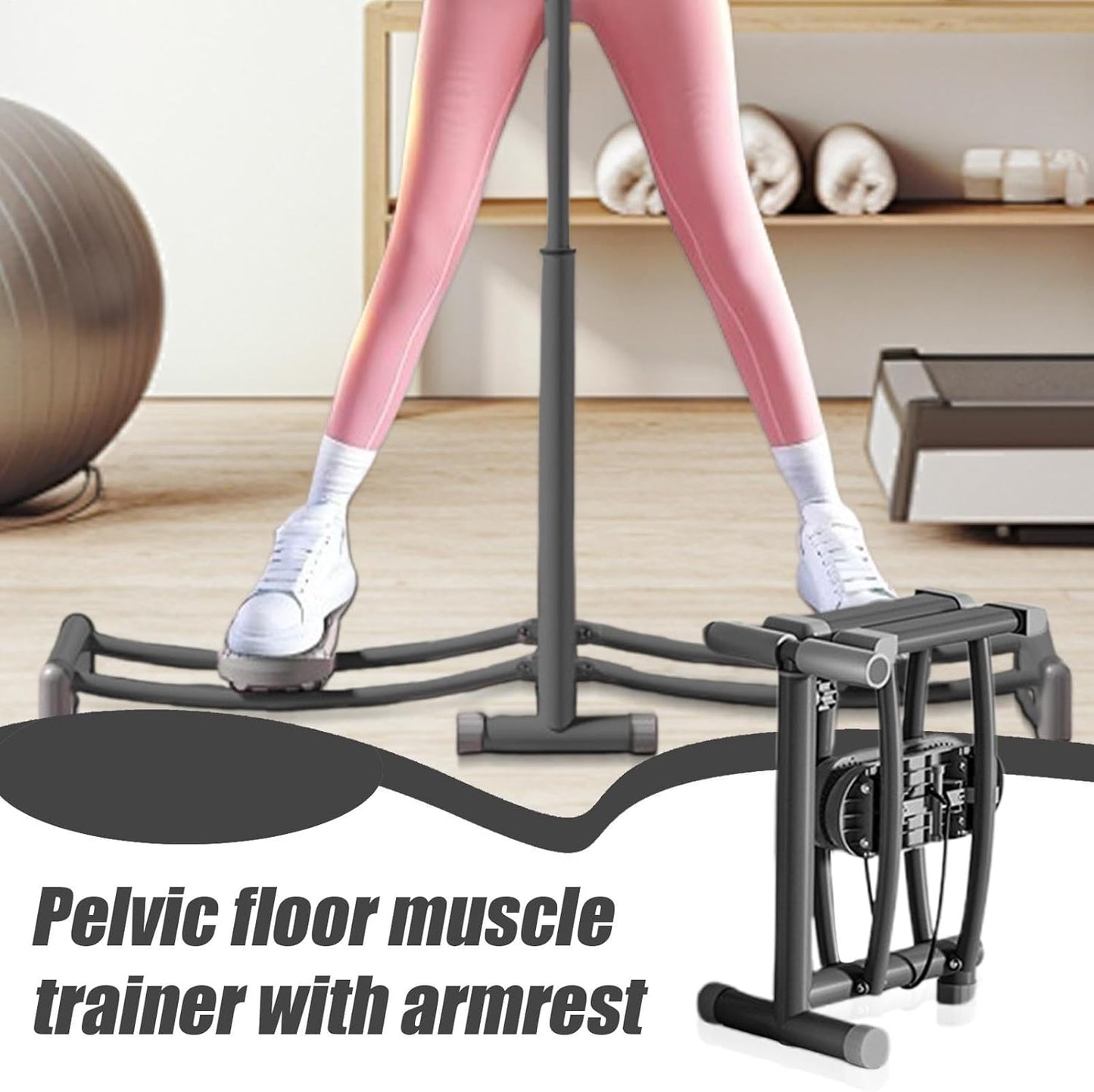 Total Body Exerciser Standing Pelvic Waist Leg Trainer Foldable