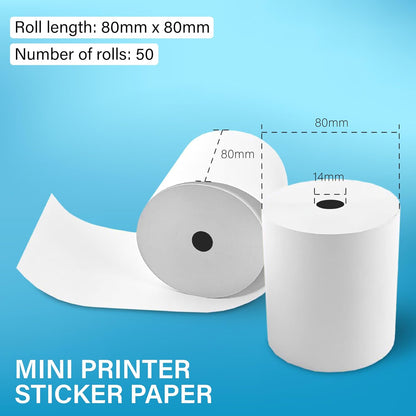 Eftpos Roll Thermal White 50PCS (80x80)