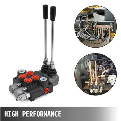 Hydraulic Directional Control Valve 11gpm Adjustable Tractors loaders