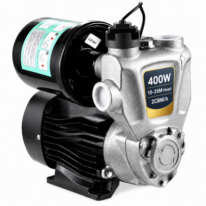 Self Priming Automatic Water Pressure Control Booster Pump 400W