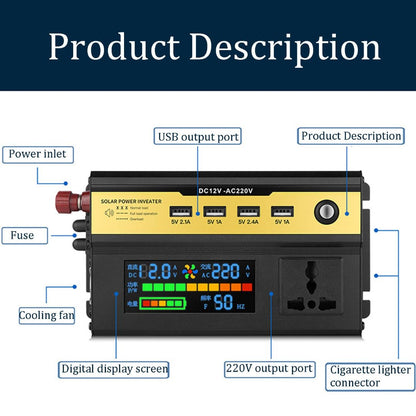 1200W  Power Inverter Car Power Inverter