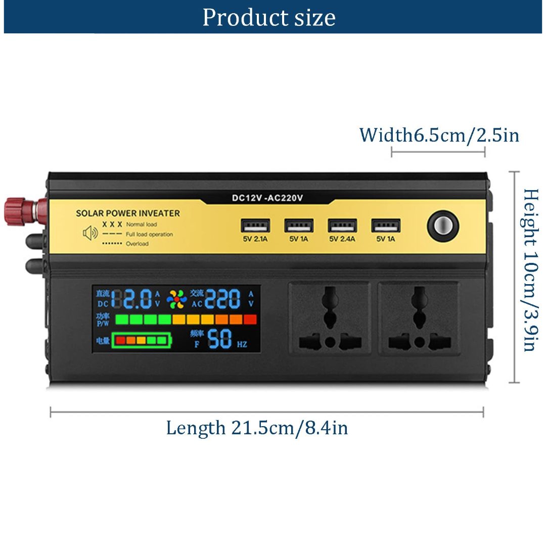 1200W  Power Inverter Car Power Inverter