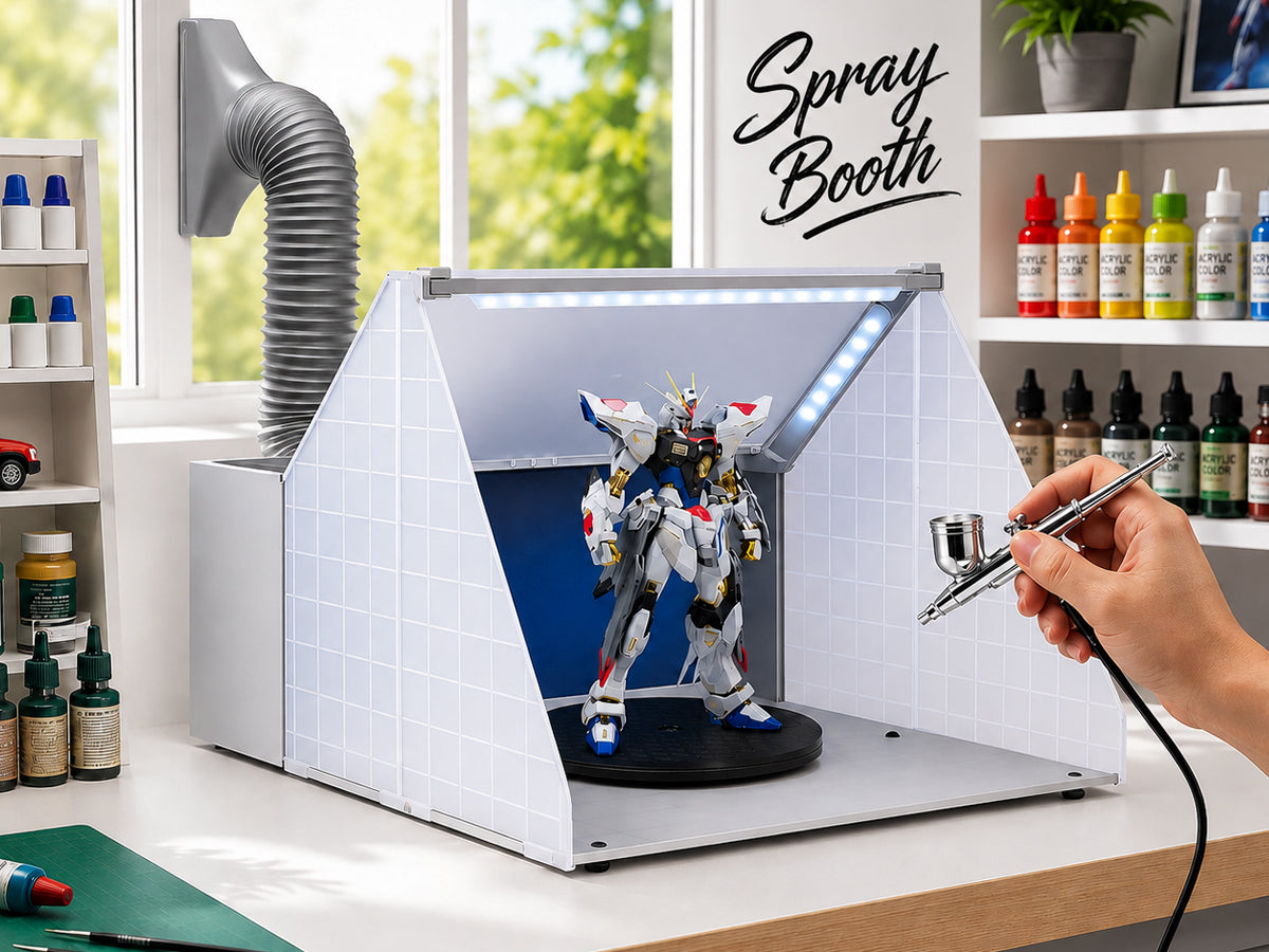 Airbrush Spray Booth Paint Kit