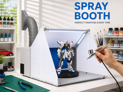 Airbrush Spray Booth Paint Kit