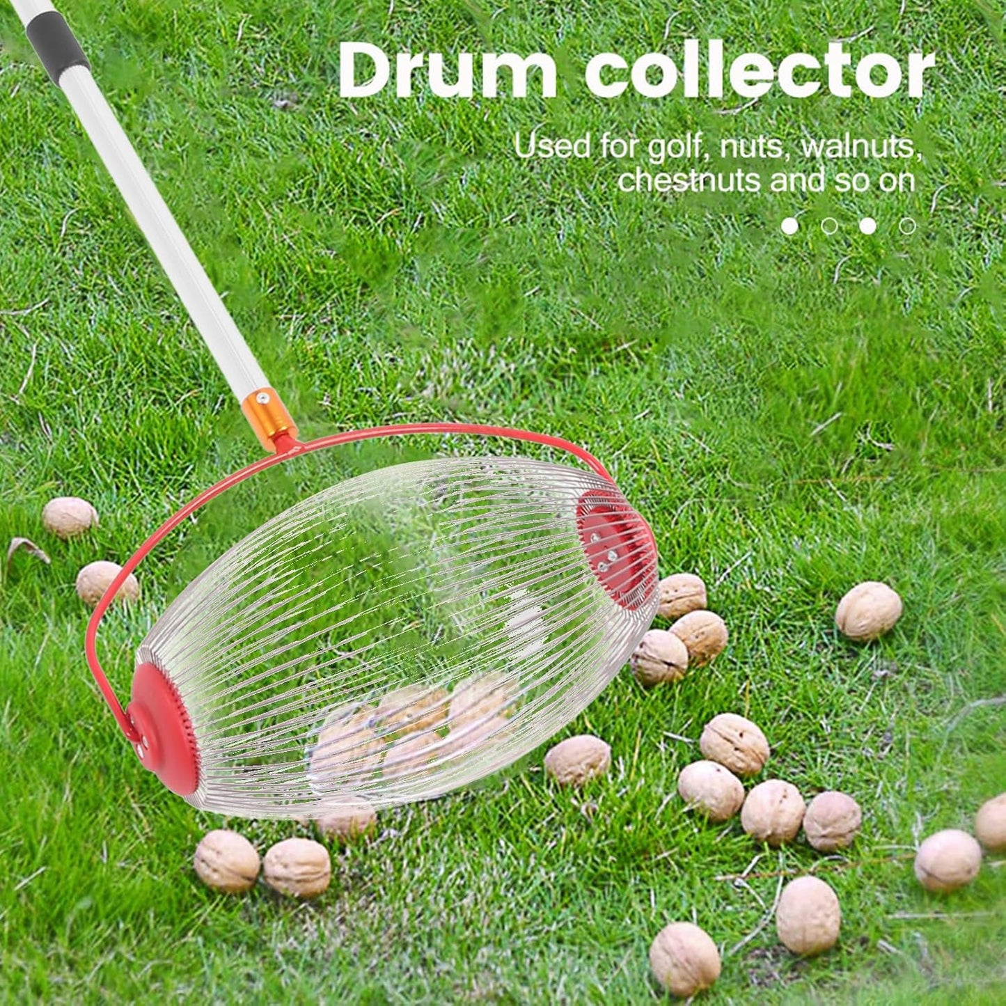 Nut Harvester Collector Fruit Ball Picker