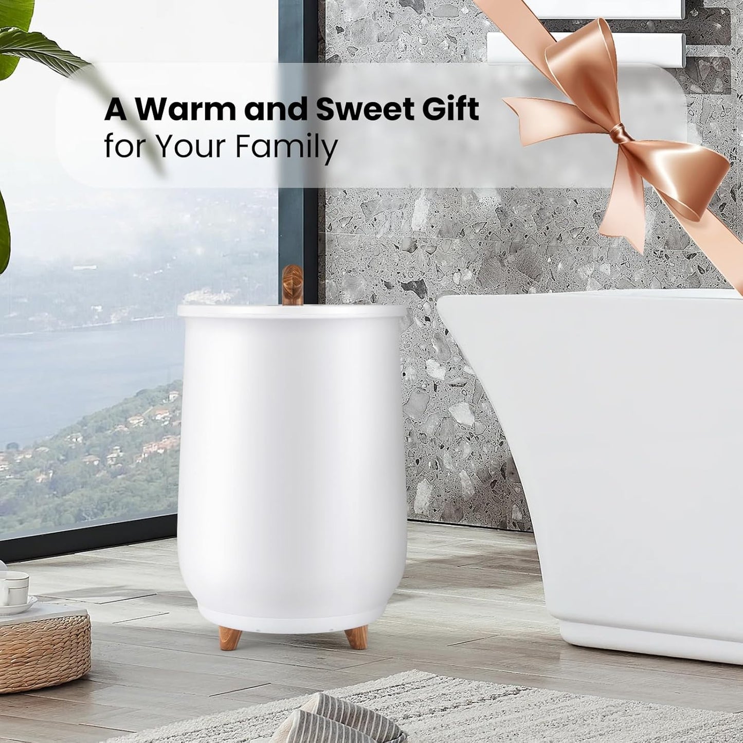 20L Towel Warmer Large Capacity Rapid Heating Towel Warmer Bucket