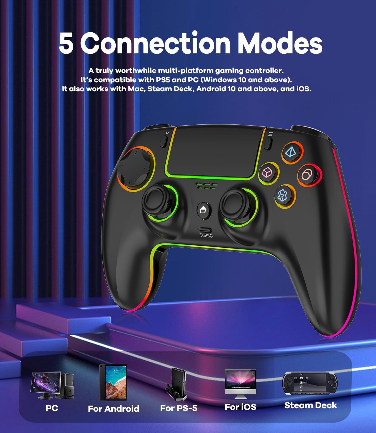 PS5 Controller Wireless Compatible Replacement