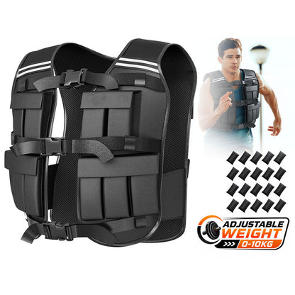 Sport Weighted Vest Workout Equipment 10kg
