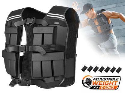 Sport Weighted Vest Workout Equipment 10kg