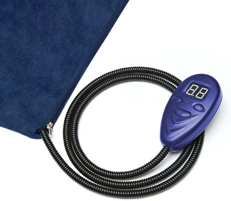 Electric Pet Heat Pad Heating Mat Heated Blanket Dog Cat Bed Thermal Protection Timer with 2 Cloth Covers