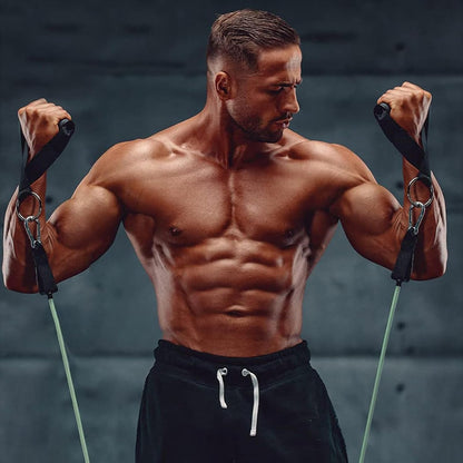 Heavy Duty Resistance Band Set 150Lbs