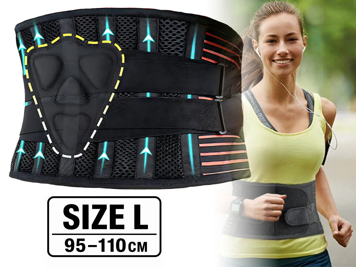 Lower Back Brace Waist Support Belt Lumbar Support Belt for Men Women