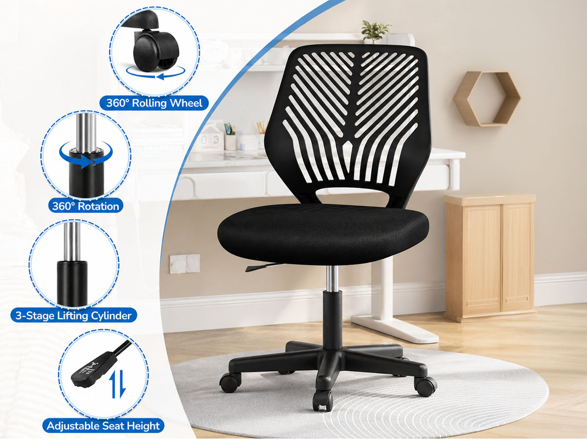 Office Chair Student Chair Black