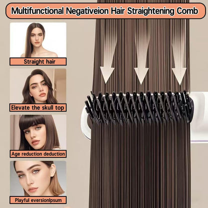 Cordless LCD Hair Straightening Brush