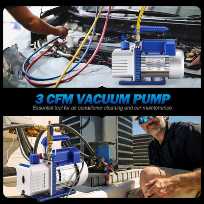 3CM Vacuum Suction Pump for Refrigerant and Air Conditioning