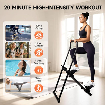 Foldable Stair Stepper for Exercise at Home Fitness Steppers
