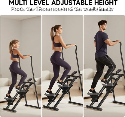 Foldable Stair Stepper for Exercise at Home Fitness Steppers