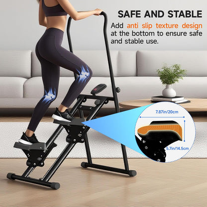 Foldable Stair Stepper for Exercise at Home Fitness Steppers
